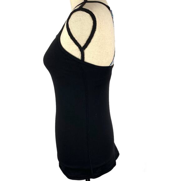 Victorias Secret Sport Athletic Tank Top Strappy Back Workout Active Black Sm - Picture 2 of 12